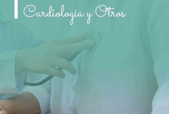 cardiología y otros procedimientos