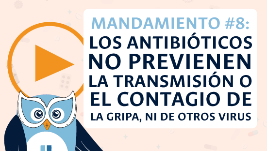 mandamiento 8 antibioticos
