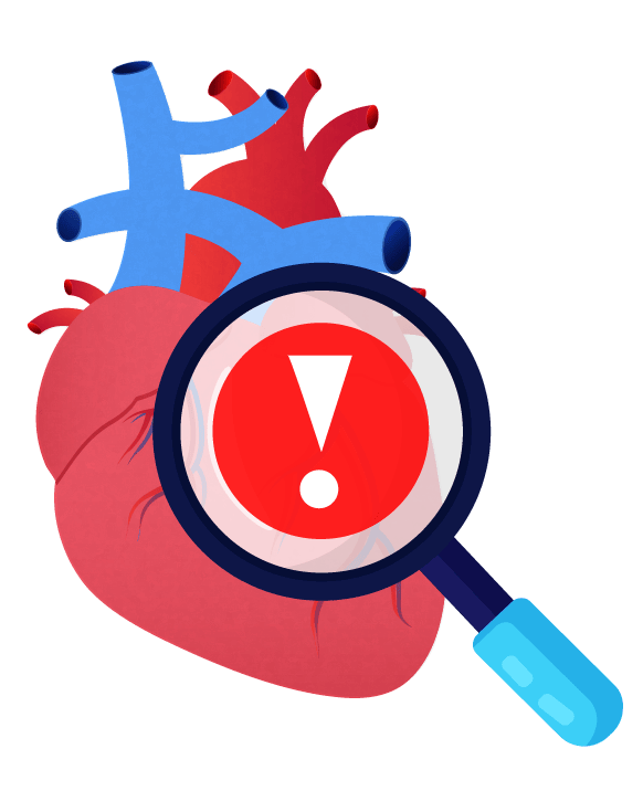 corazón estilo vintage