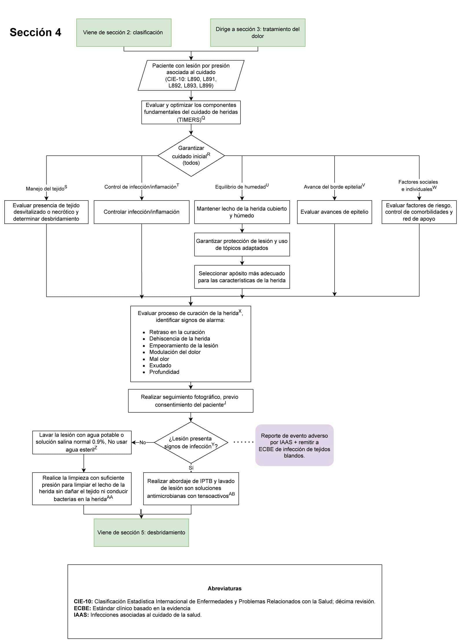 algoritmo 4 de lesiones por presion
