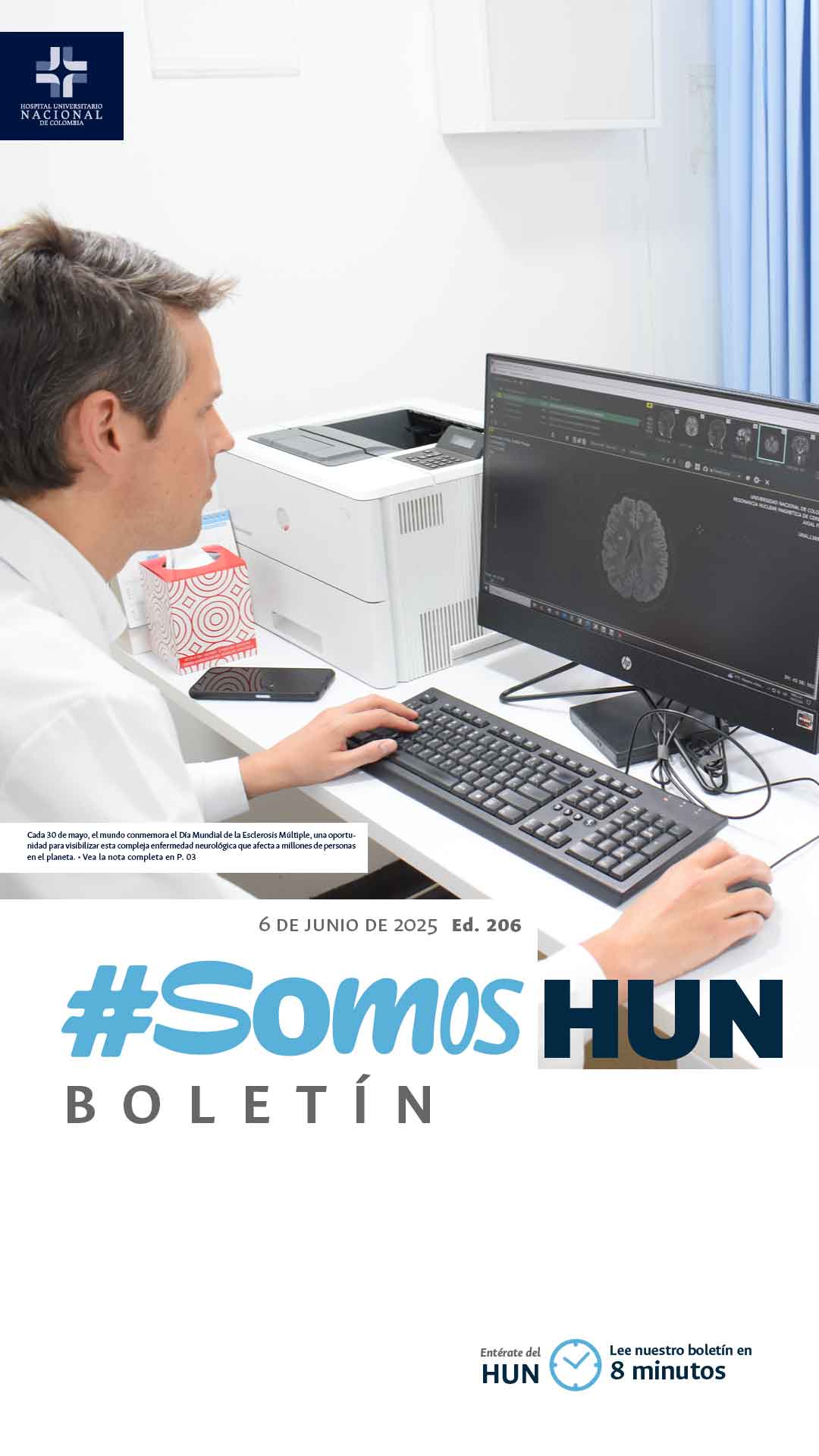 portada del boletín 206