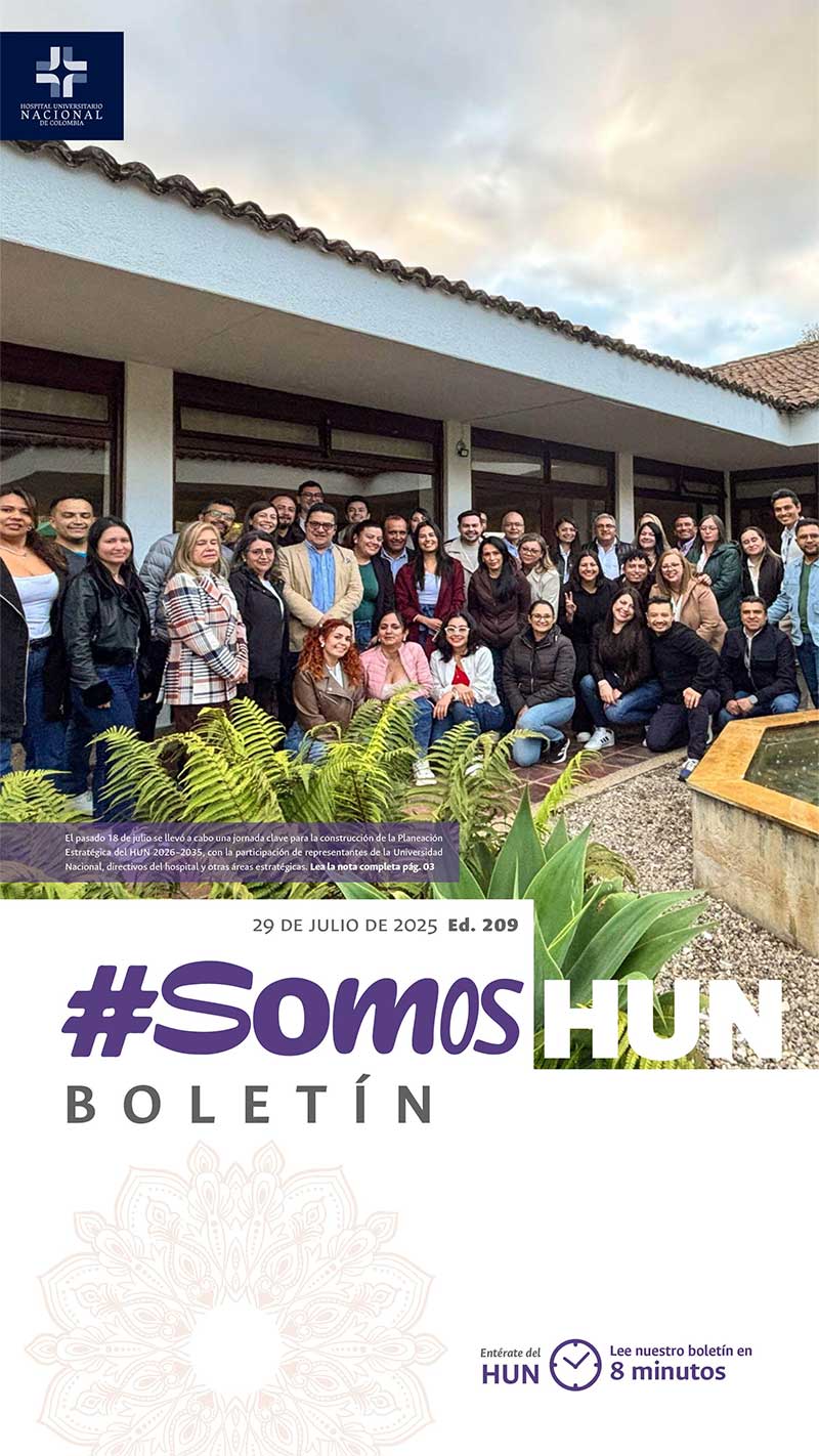 portada del boletín somos HUN edición 209