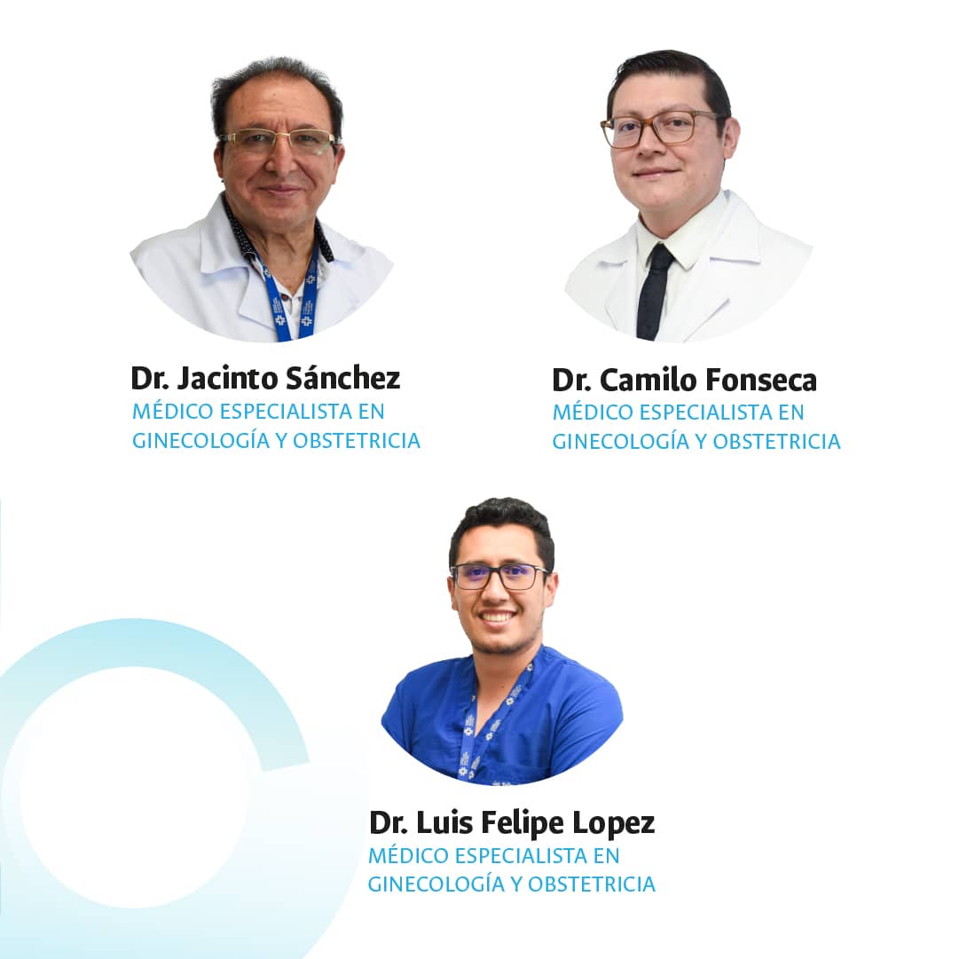 Dr. Luis Felipe, Lopez Dr. Camilo Fonseca, Dr. Jacinto Sánchez