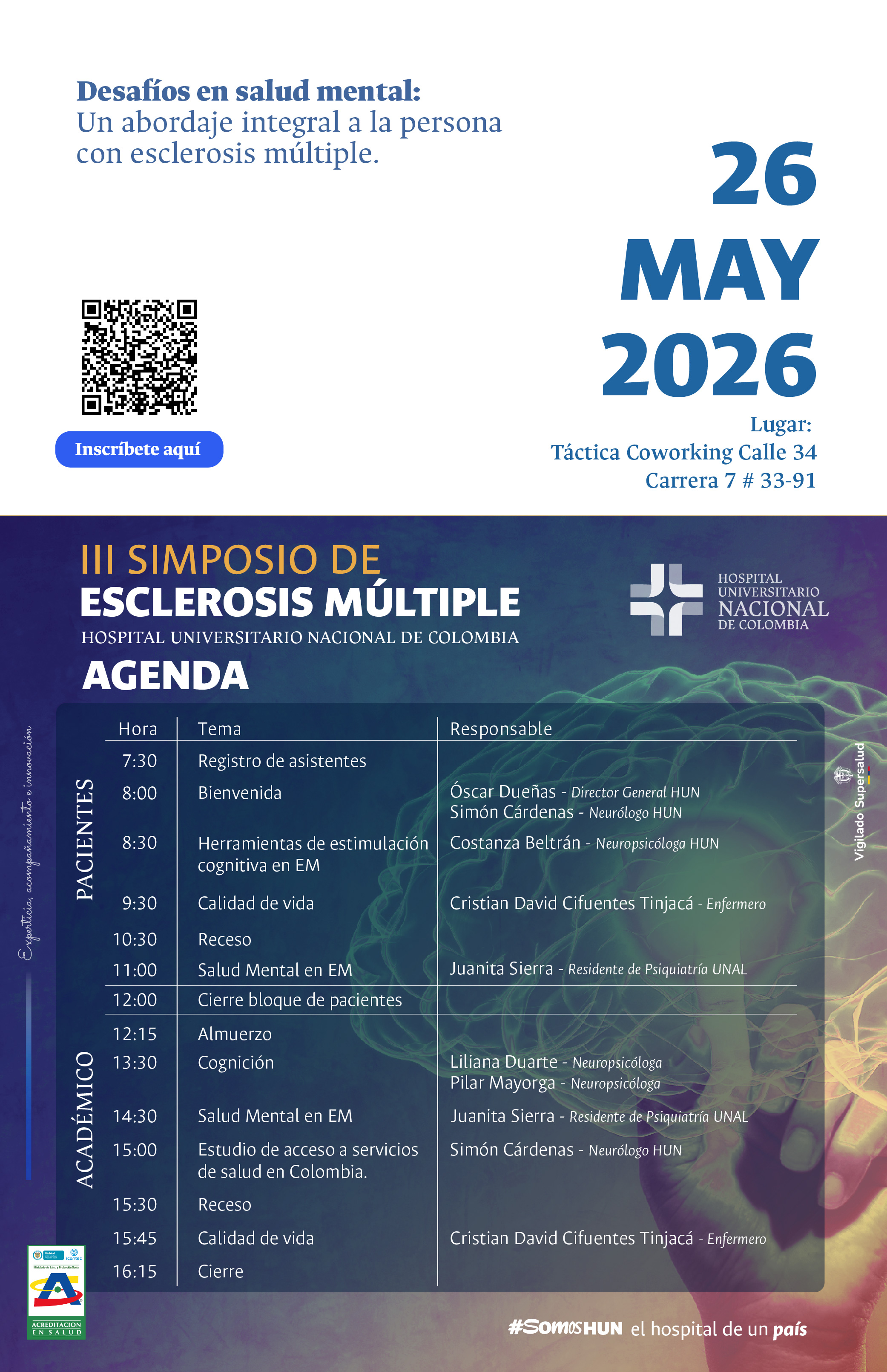 Agenda simposio
